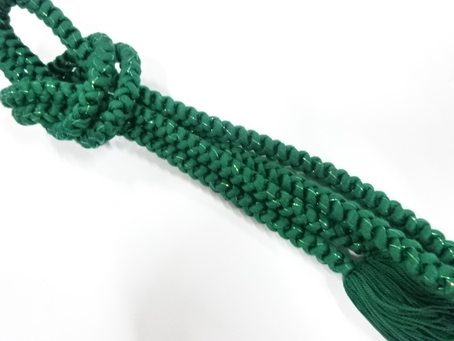 正絹　手組帯締め